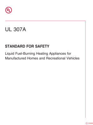 UL 307A PDF UL 307A PDF